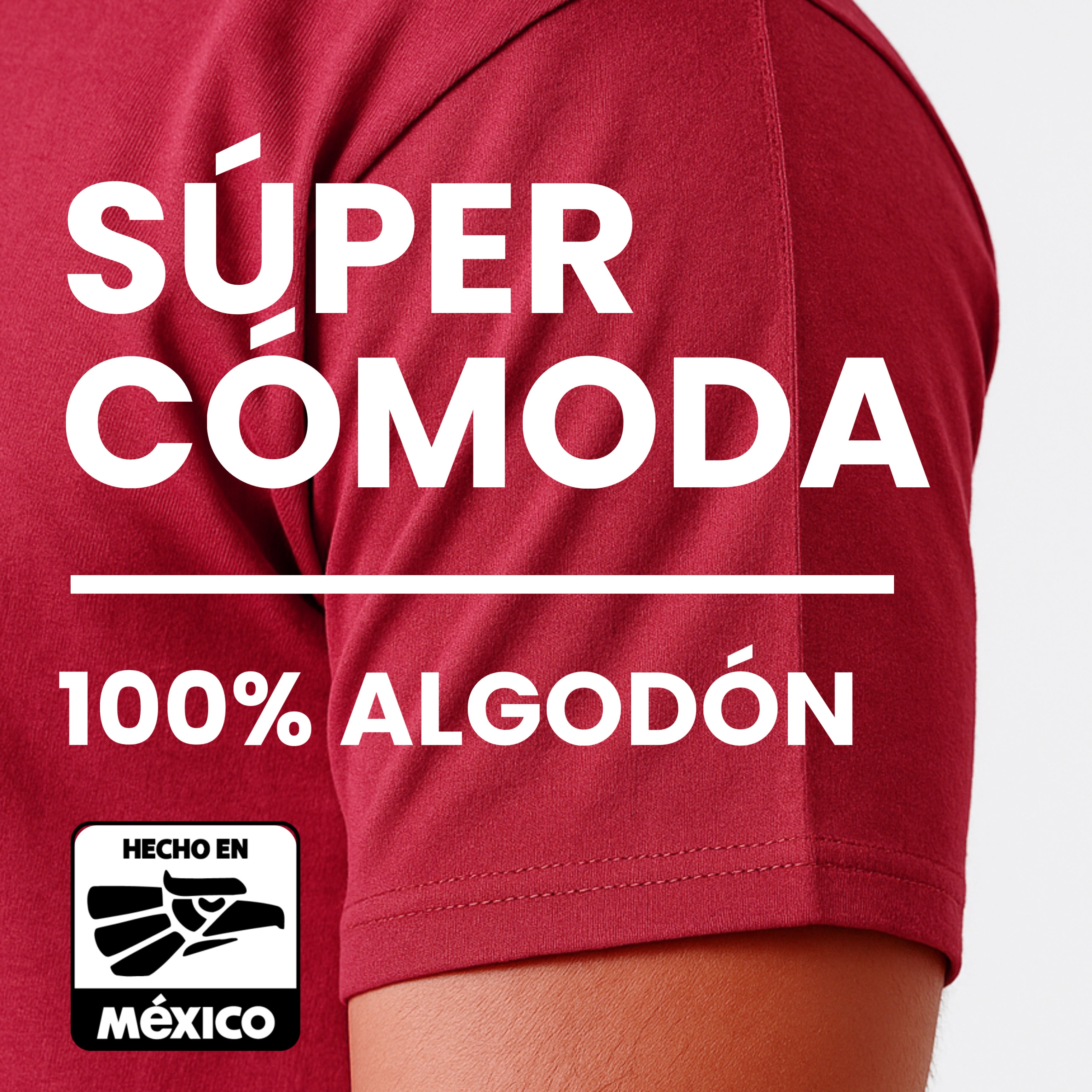 Playera HeavyWeight Manga Corta Hombre